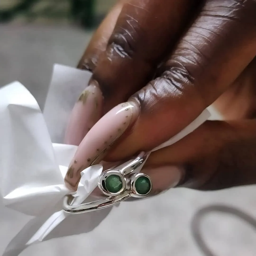 design your own Colombian emerald ring