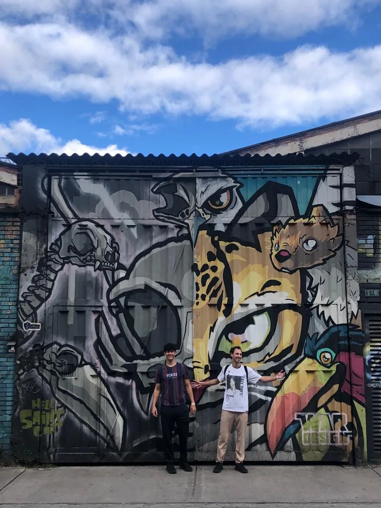 Distrito Graffiti en zona industrial de Bogotá