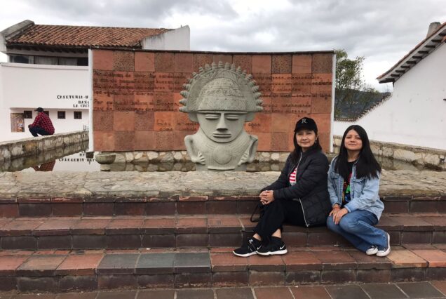 Native guide shares El Dorado legends during the Guatavita Salt Cathedral cultural tour experience