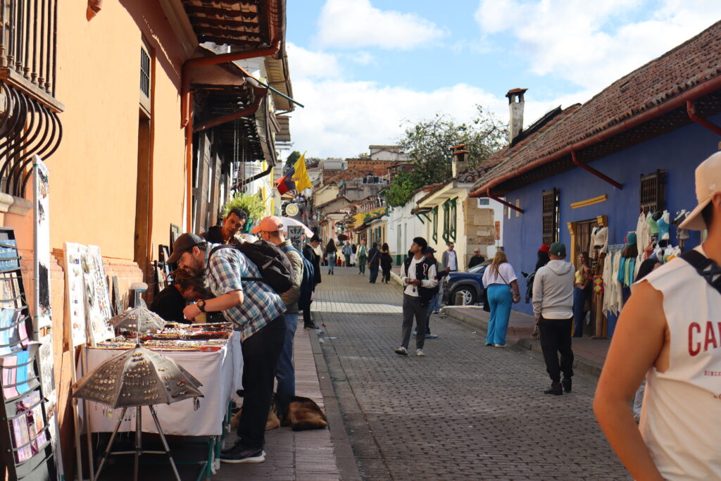 walking tour Bogotá historic center